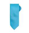 PR780 Premier Micro Waffle Tie Turquoise Blue colour image